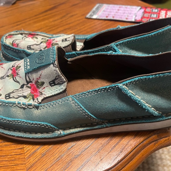 Ariat Scarpe Bambino Cruiser Slip-on - Pelle Pieno Fiore, Morbide E Flessibili - 3